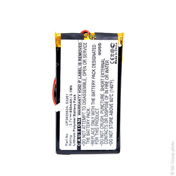 NX - Batterie téléphone, smartphone, GSM 3.7V 850mAh
