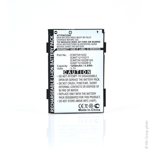 NX - Batterie téléphone, smartphone, GSM 3.7V 1250mAh