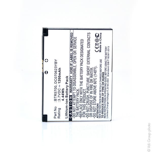 NX - Batterie téléphone, smartphone, GSM 3.7V 1200mAh