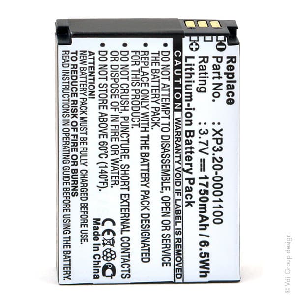 NX - Batterie téléphone, smartphone, GSM 3.7V 1750mAh