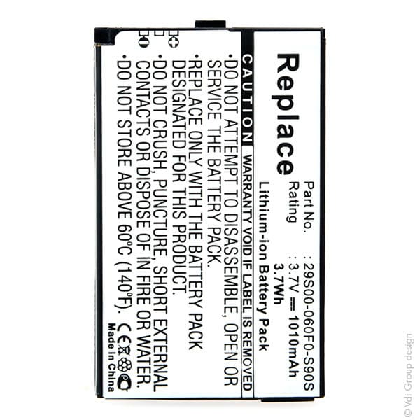 NX - Batterie téléphone, smartphone, GSM 3.7V 1010mAh