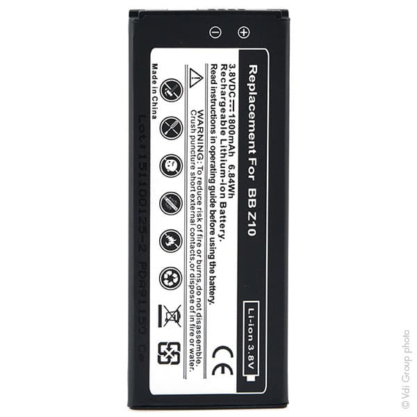 NX - Batterie téléphone, smartphone, GSM 3.8V 1800mAh