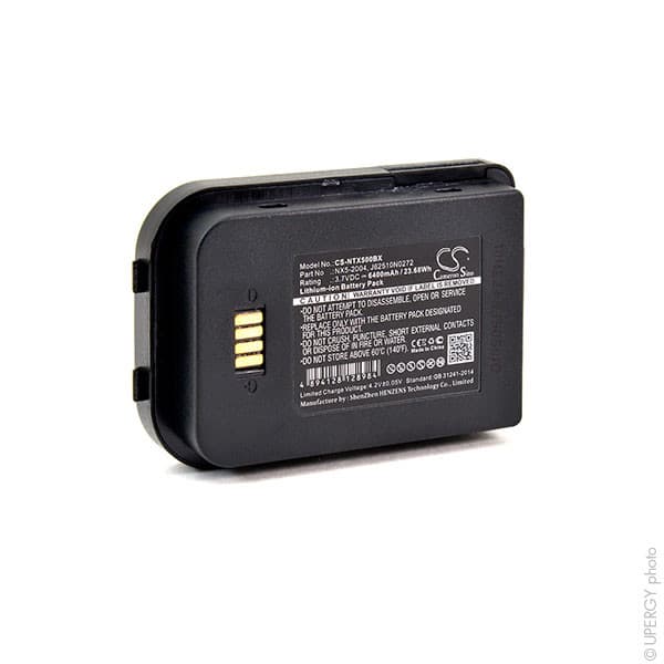 NX - Batterie lecteur codes barres 3.7V 6400mAh