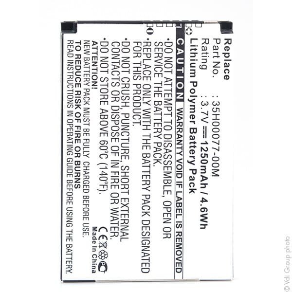 NX - Batterie téléphone, smartphone, GSM 3.7V 1250mAh