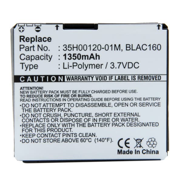 NX - Batterie téléphone, smartphone, GSM 3.7V 1350mAh