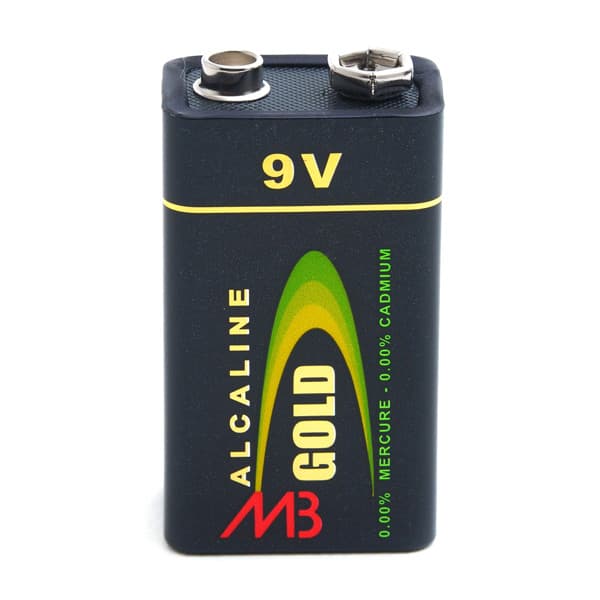 Microbatt - Pile alcaline 6LR61 MB 9V 680mAh