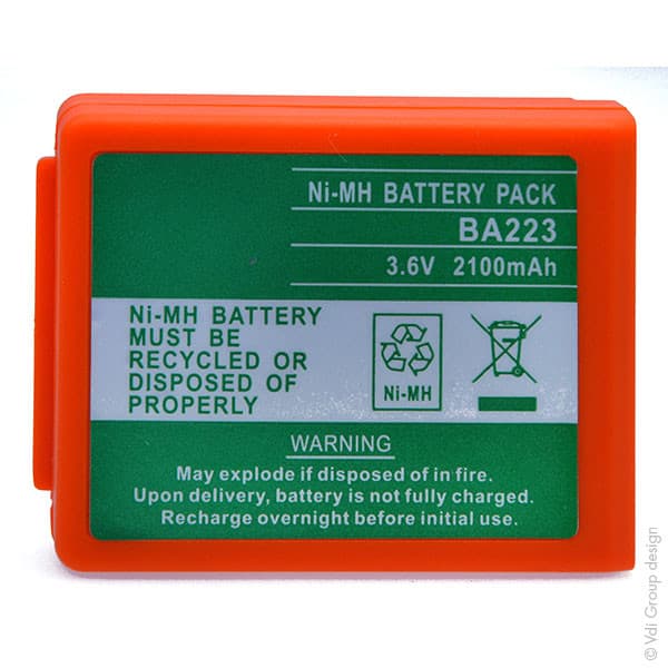 NX - Batterie télécommande de grue HBC 3.6V 2200mAh