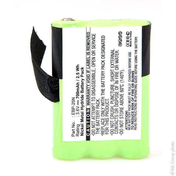 NX - Batterie talkie walkie ALINCO 3.6V 700mAh