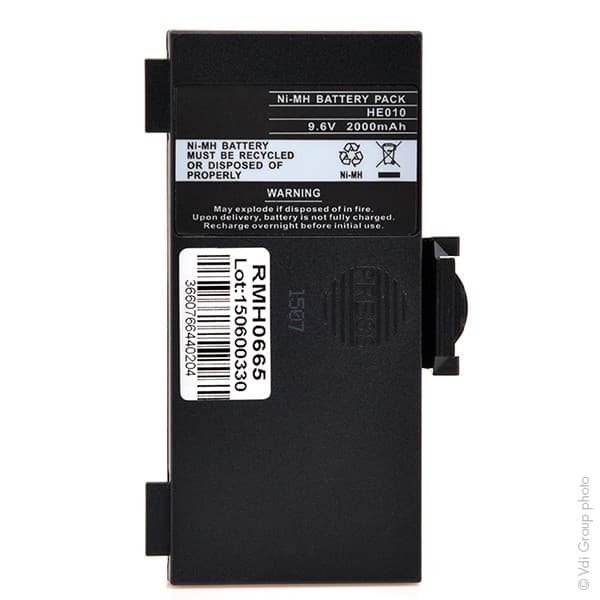 NX - Batterie télécommande de grue 9.6V 2000mAh
