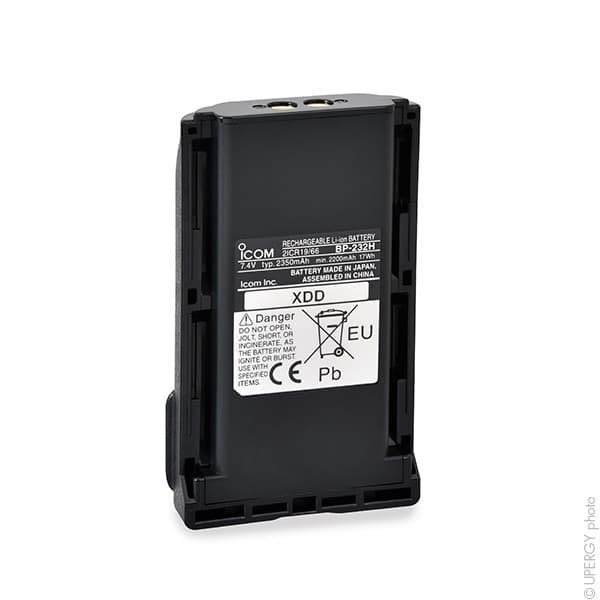 Icom - Batterie talkie walkie ICOM 7.4V 2000mAh