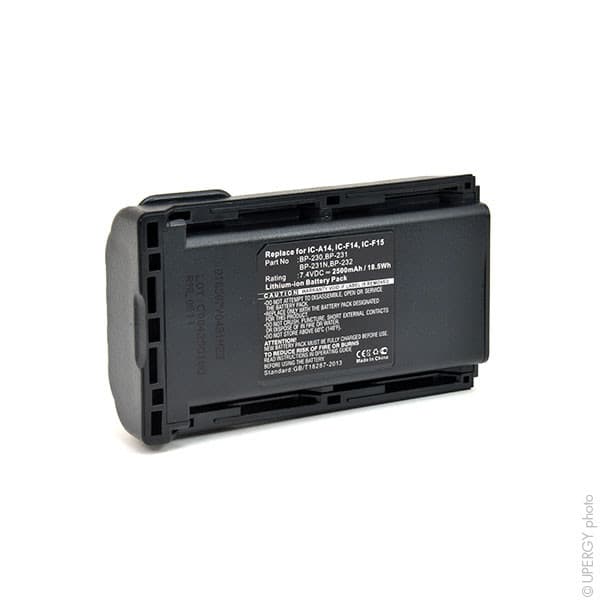 NX - Batterie talkie walkie 7.4V 2500mAh