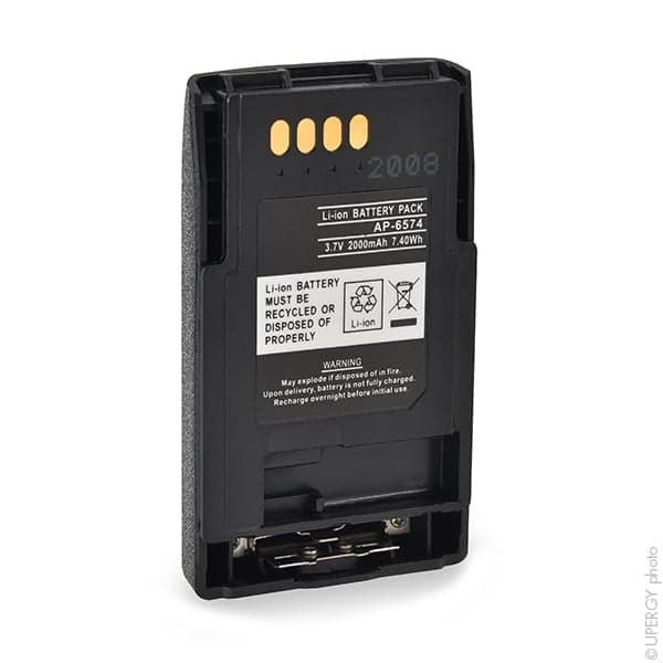 NX - Batterie talkie walkie compatible Motorola 3.7V 2000mAh
