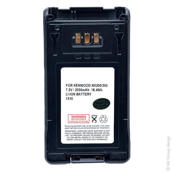 NX - Batterie talkie walkie 7.4V 2600mAh