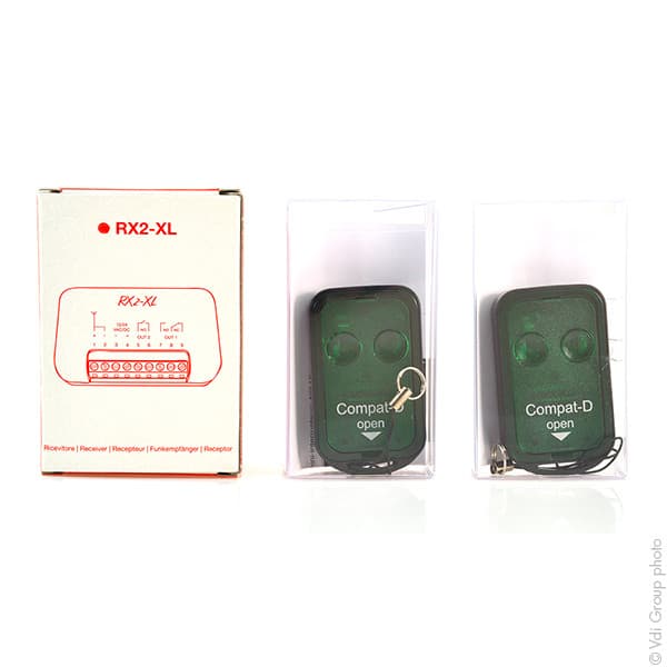 NX - Télécommande KIT Eco 433.9Mhz 2Touch