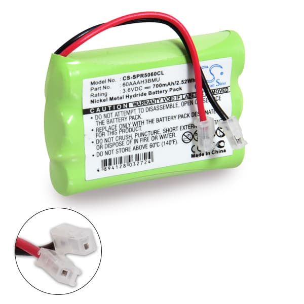 NX - Batterie téléphone 3x AAA 3S1P ST1 3.6V 700mAh Conn