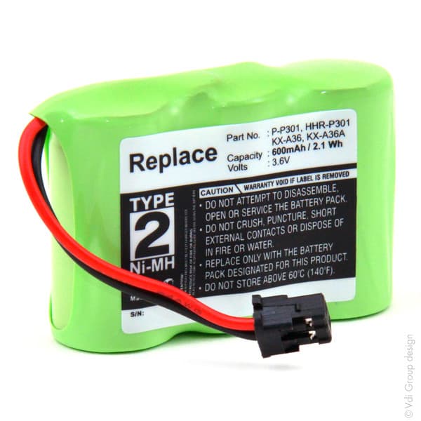 NX - Batterie téléphone 3.6V 600mAh Conn