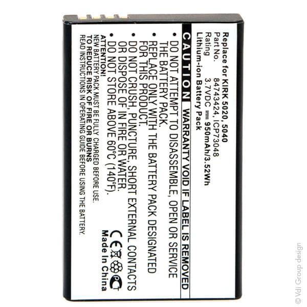 NX - Batterie téléphone 3.7V 950mAh