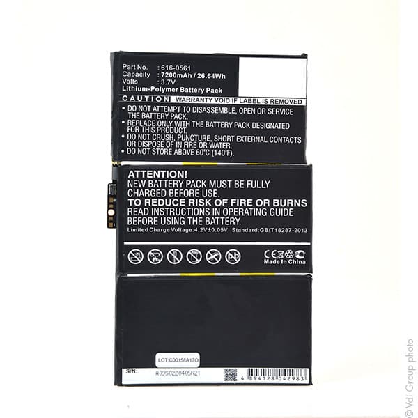 NX - Batterie tablette 3.7V 7200mAh