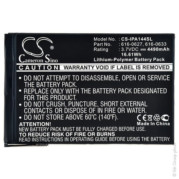 NX - Batterie tablette 3.7V 4400mAh