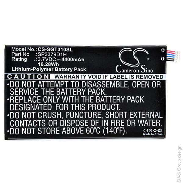 NX - Batterie tablette 3.7V 4400mAh