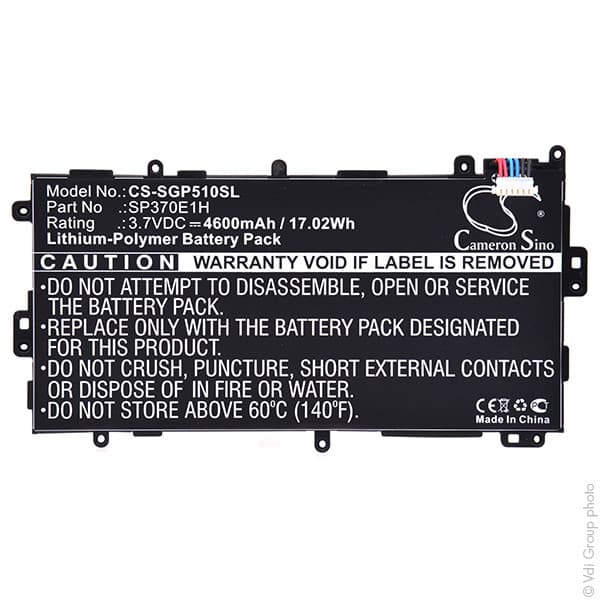 NX - Batterie tablette 3.7V 4600mAh