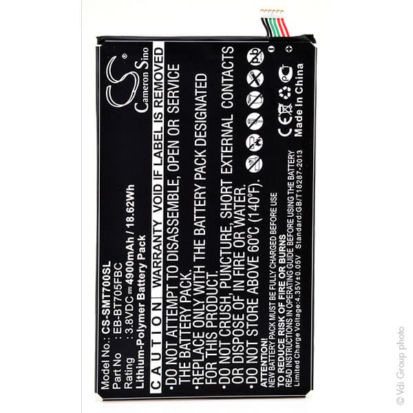 NX - Batterie tablette 3.8V 4900mAh