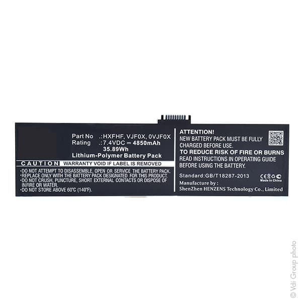NX - Batterie tablette 7.4V 4850mAh
