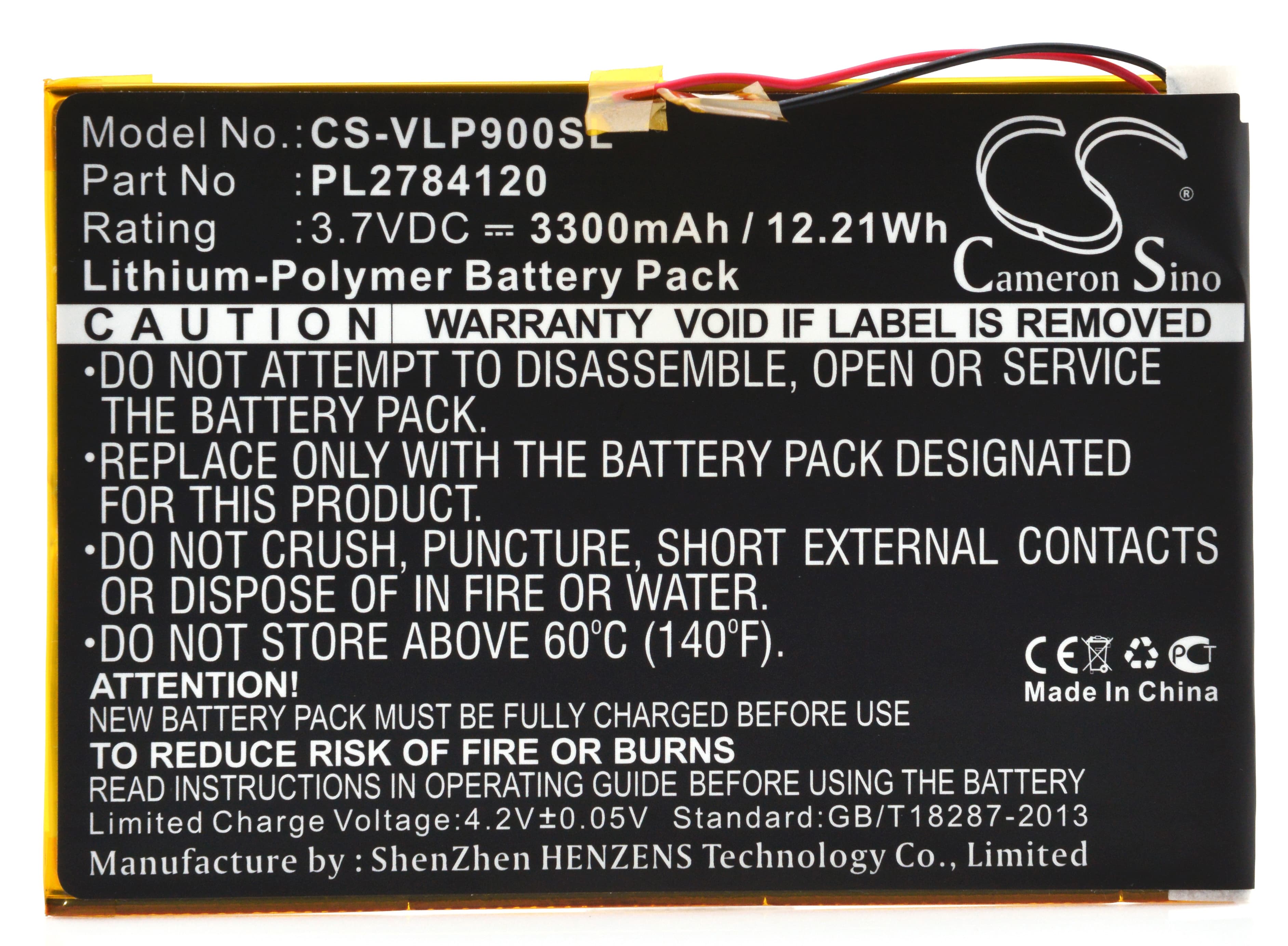 NX - Batterie tablette 3.7V 3200mAh