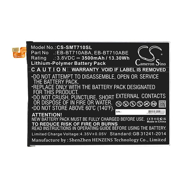 NX - Batterie tablette 3.8V 3500mAh