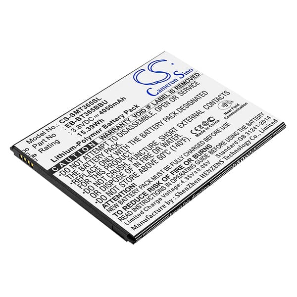 NX - Batterie tablette compatible Samsung Galaxy 3.8V 4050mAh