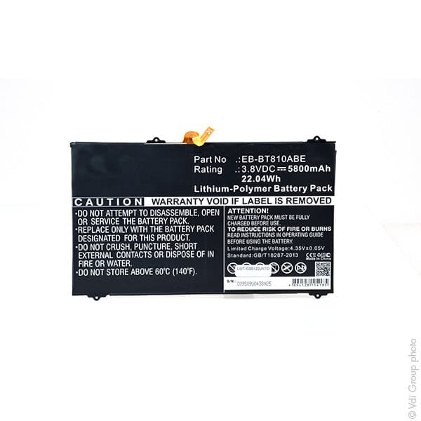 NX - Batterie tablette 3.8V 5800mAh