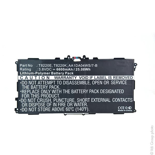 NX - Batterie tablette 3.8V 6600mAh