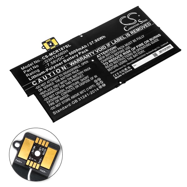 NX - Batterie tablette compatible Microsoft 7.58V 5000mAh