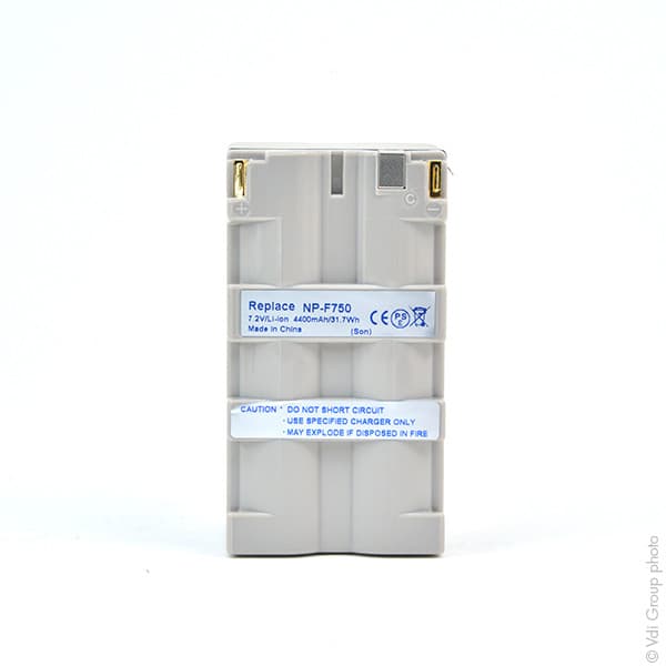 NX - Batterie  photo - caméra 7.2V 4400mAh