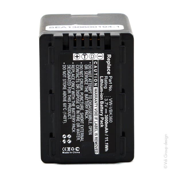 NX - Batterie  photo - caméra 3.7V 3000mAh