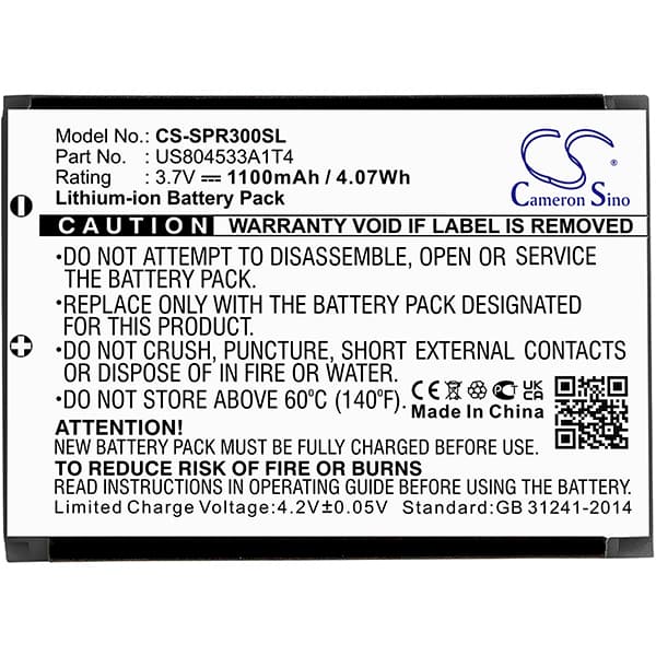 NX - Batterie  photo - caméra 3.7V 1100mAh