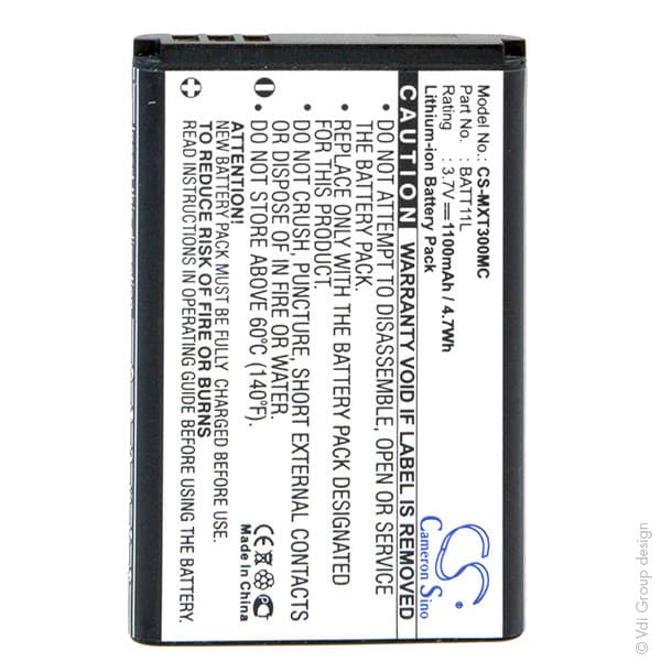 NX - Batterie  photo - caméra 3.7V 1100mAh