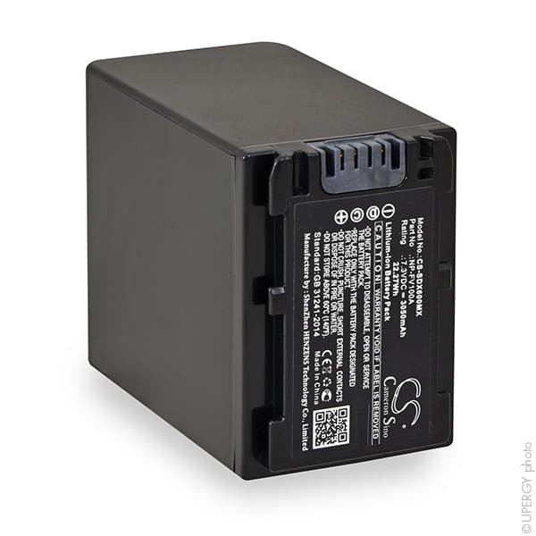 NX - Batterie  photo - caméra NP-FV100A 7.3V 3050mAh
