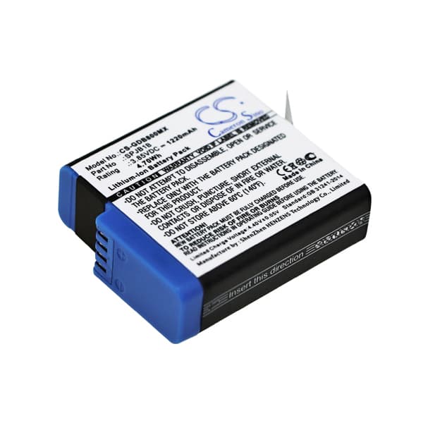 NX - Batterie  photo - caméra pour GoPro 3.85V 1220mAh