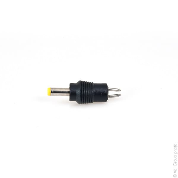 MW - Connecteur SI jaune 1.7 x 4.0mm base plastique ronde
