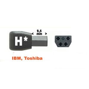 NX - Connecteur H pour alimentation d'ordinateur portable