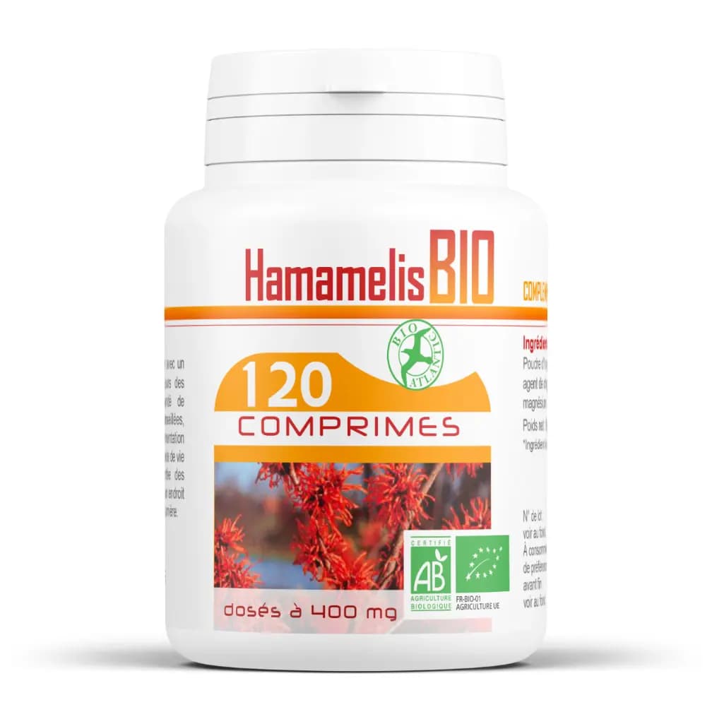 Hamamélis 120 comprimés bio