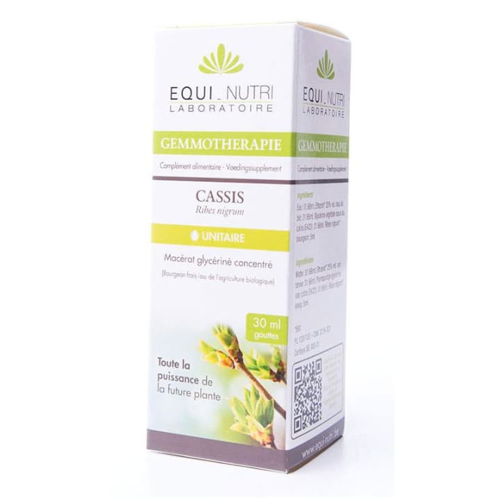 Extrait de bourgeons de Cassis 30 ml