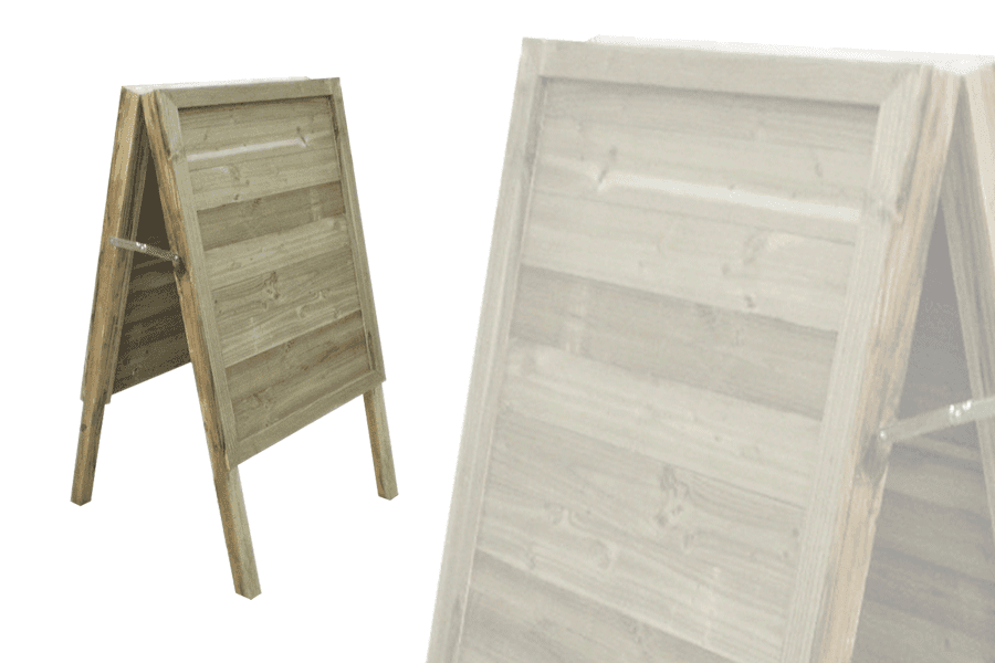 Chevalet large Bois Vieilli