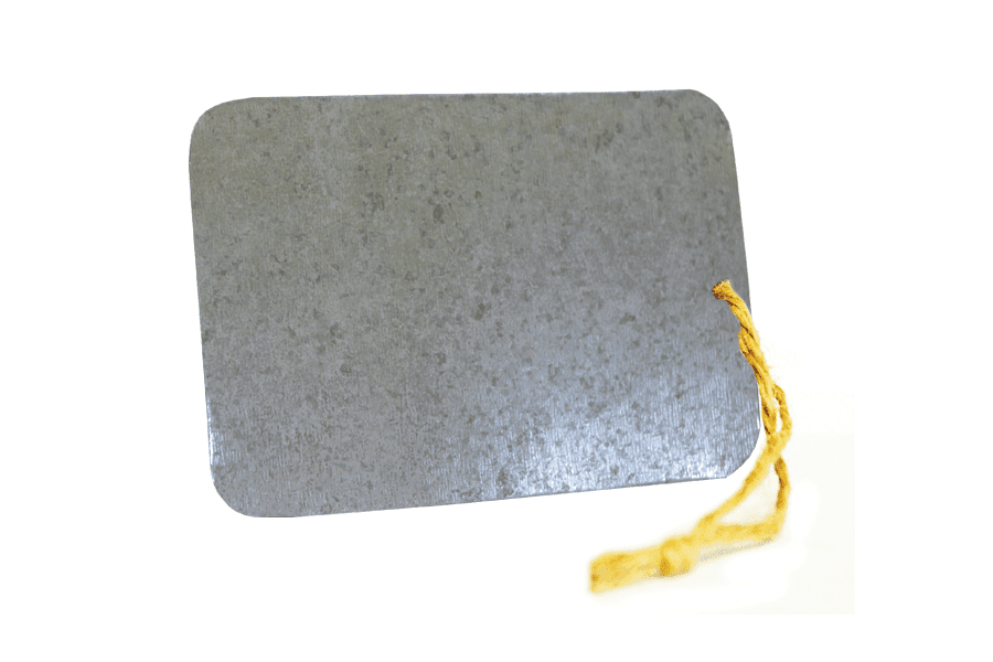 Étiquette Zinc (Lot de 10)