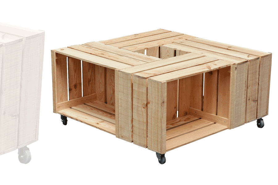 Table Basse 4 Caisses