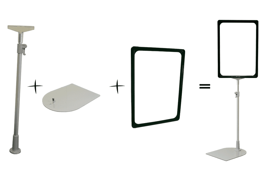 Support cadre réglable A5 (Lot de 10)