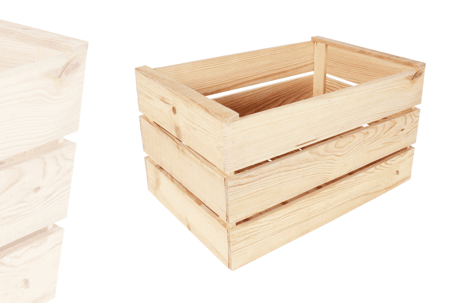 Caisse Bois 3 Niveaux 70 litres