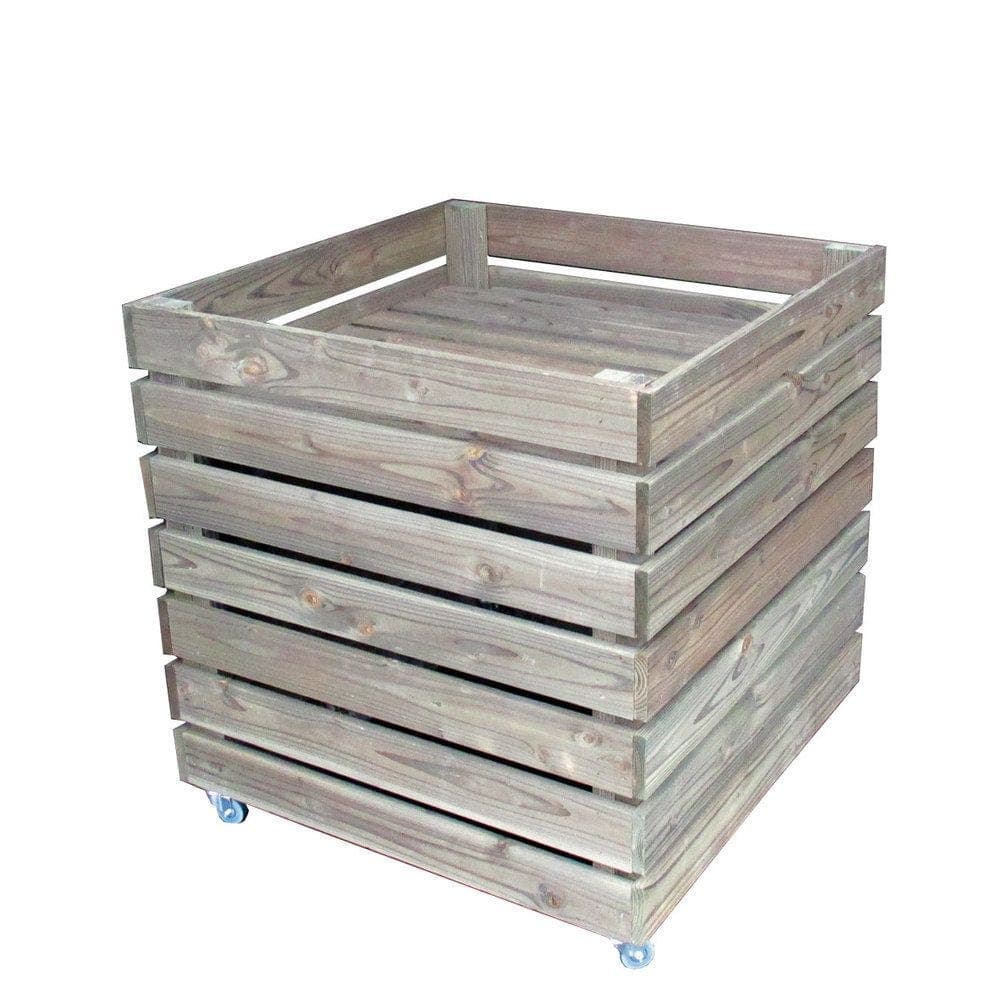 Meuble "Palox" Bois Vieilli AVEC roulettes
