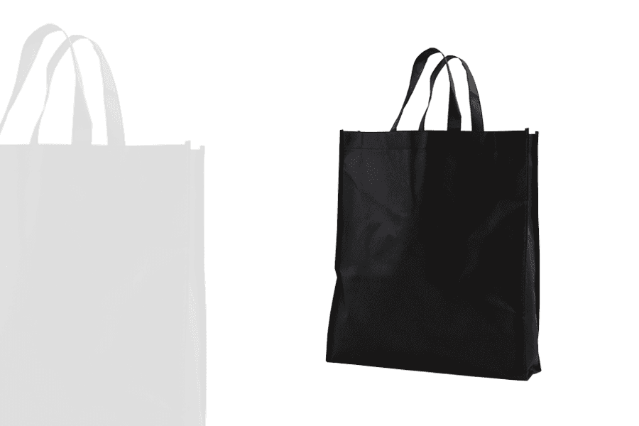 Sac Cabas en Tissu Noir (lot de 50)